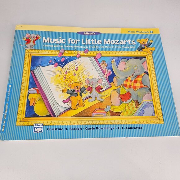 Alfred Music for Little Mozart Piano Learning Prep Level 3 Lesson Recital Lot 2 - Picture 7 of 11